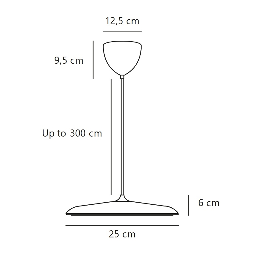 DFTP by Nordlux - ARTIST LED Dimmable Cable Pendant Light 14W/230V 3000K