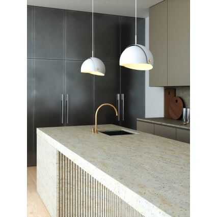 DFTP by Nordlux - Chandelier on a string with adjustable lampshade ALIGN 1xE27/15W/230V white