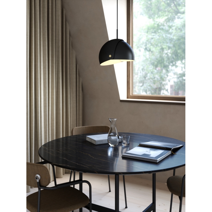 DFTP by Nordlux - Chandelier on a string with adjustable lampshade ALIGN 1xE27/15W/230V black