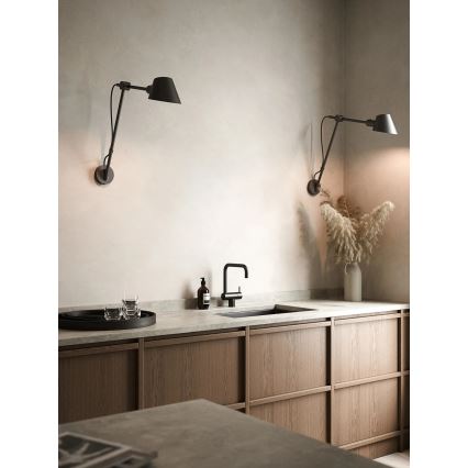 DFTP by Nordlux - STAY Wall Lamp 1xE27/60W/230V Black