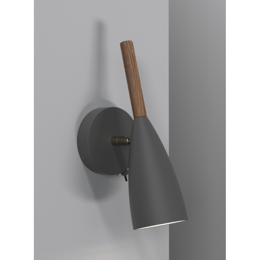 DFTP by Nordlux - Wall spotlight PURE 1xGU10/8W/230V grey
