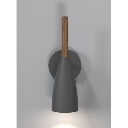 DFTP by Nordlux - Wall spotlight PURE 1xGU10/8W/230V grey
