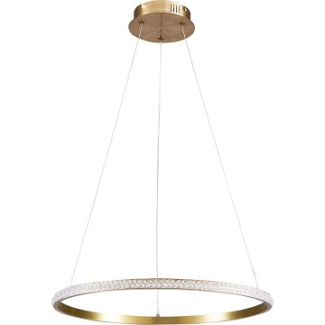 DIANA LED Cable Pendant Light 25W/230V 4000K Ø 50 cm, Gold