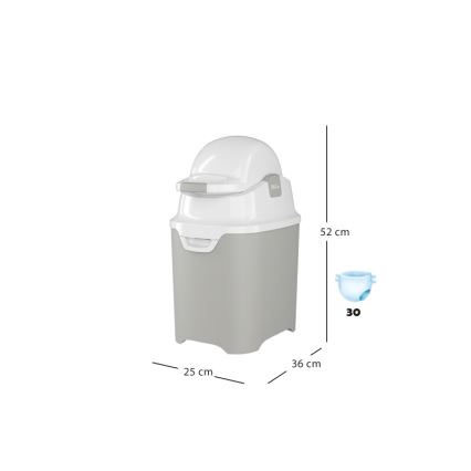 DiaperChamp - Nappy bin ONE beige