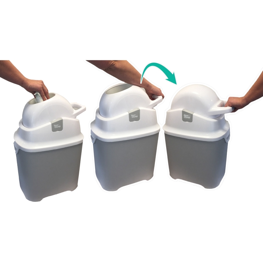 DiaperChamp - Nappy bin ONE grey