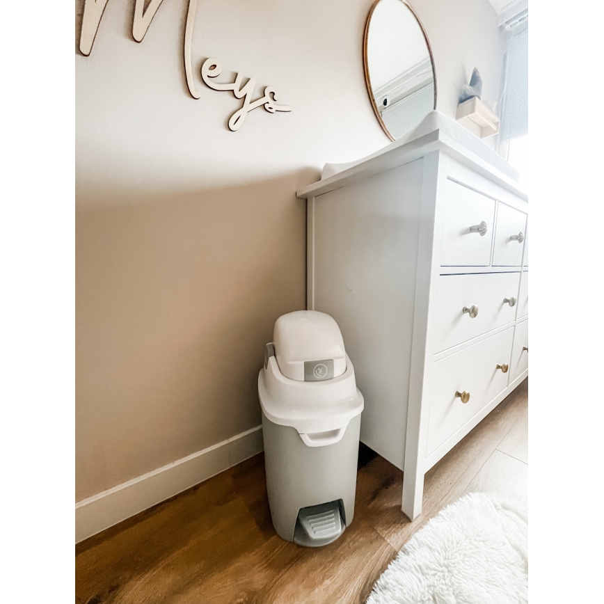 DiaperChamp - Nappy bin ONE HANDSFREE grey
