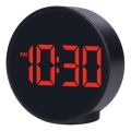 Digital Alarm Clock — 5V / 3x AAA Battery-Powered