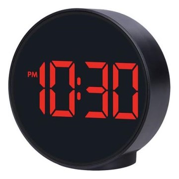 Digital Alarm Clock — 5V / 3x AAA Battery-Powered