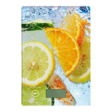Digital kitchen scale 2xAAA citrus