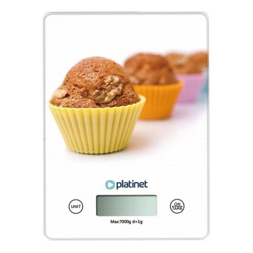 Digital kitchen scale 2xAAA muffin