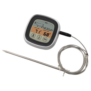 Digital meat thermometer with probe -20-300°C 2xAAA