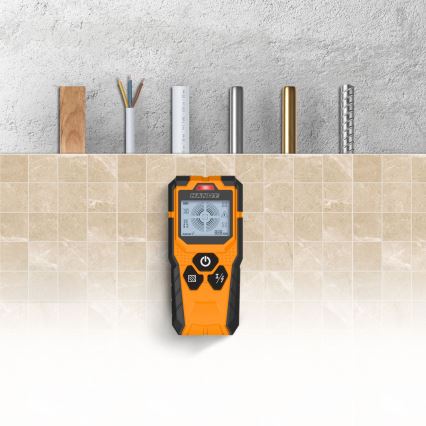 Digital Multifunction Detector 9V (1x6LR61), IP54, Orange