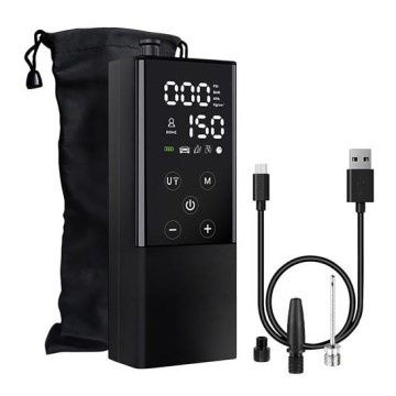 Digital pocket compressor 2000 mAh 5V black