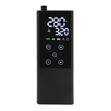 Digital pocket compressor 4000 mAh 5V black
