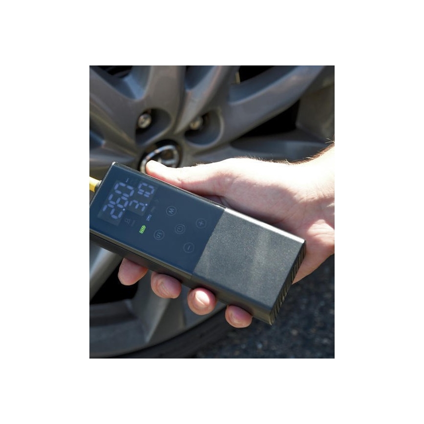 Digital pocket compressor 4000 mAh 5V black
