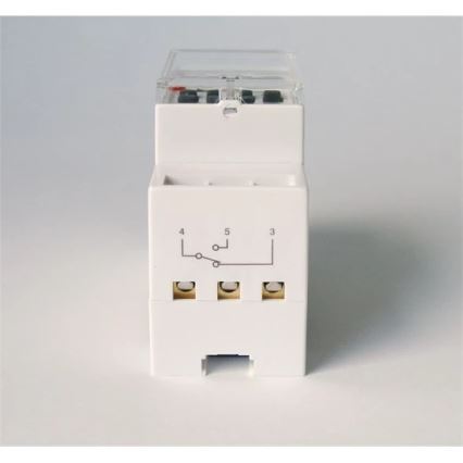 Digital switch clock for DIN rail 3680W/230V