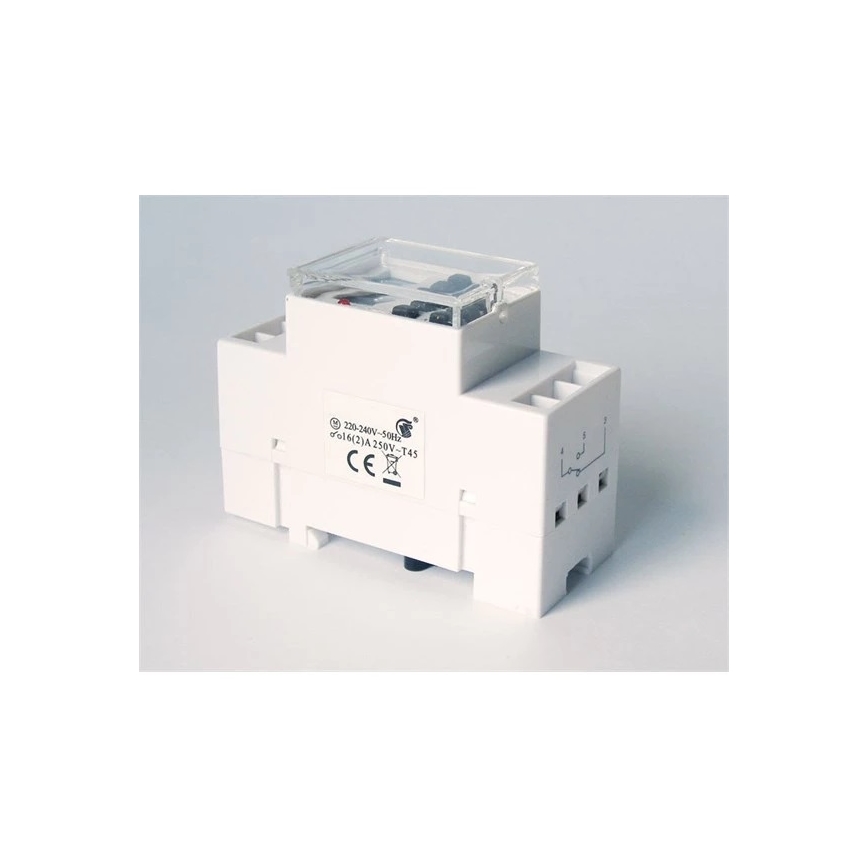 Digital switch clock for DIN rail 3680W/230V