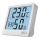Digital thermometer with hygrometer, 1xAA, white