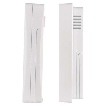 Digital Thermometer with Hygrometer, 2x AAA, White