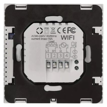 Digital thermostat for floor heating GoSmart 230V/16A Wi-Fi Tuya