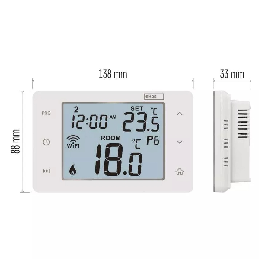 Digital thermostat GoSmart 230V/6A