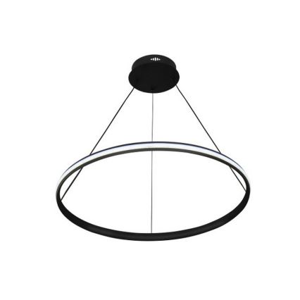 Dimmable LED pendant light suspended on cable, 55W/230V, 3000–6500K, Ø 60 cm + remote control