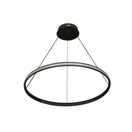 Dimmable LED pendant light suspended on cable, 55W/230V, 3000–6500K, Ø 60 cm + remote control