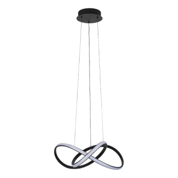 Dimmable LED cable-hung pendant light LED/65W/230V 3000-6500K Ø 49 cm + remote control