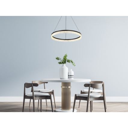 LED dimmable cable-suspended pendant ALIANZ LED/45W/230V 3000-6000K dia. 60 cm + remote control