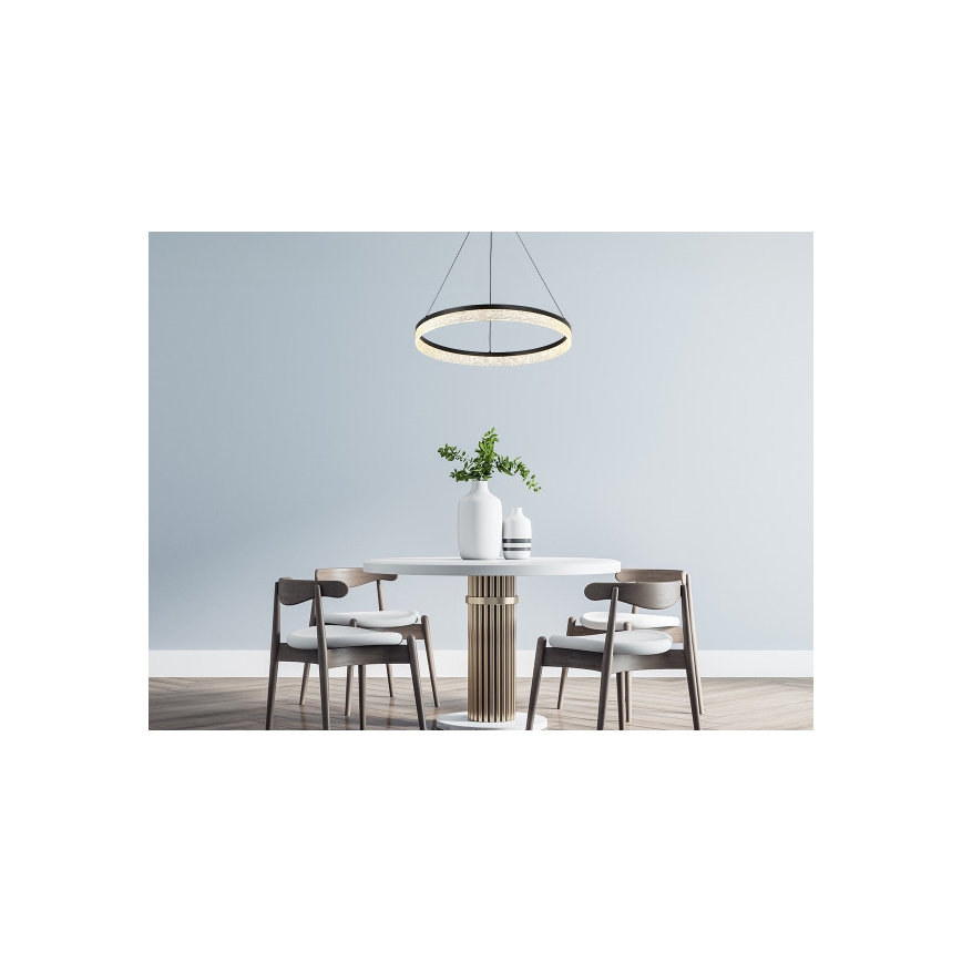 LED dimmable cable-suspended pendant ALIANZ LED/45W/230V 3000-6000K dia. 60 cm + remote control