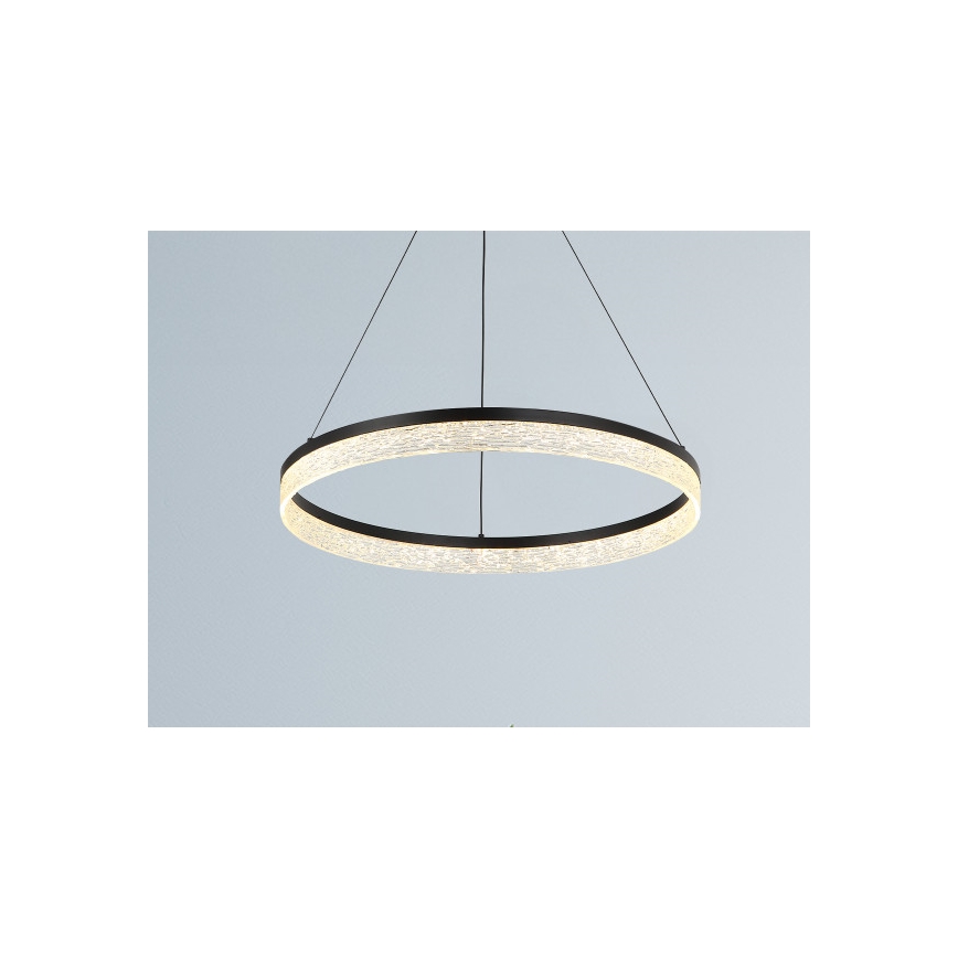 LED dimmable cable-suspended pendant ALIANZ LED/45W/230V 3000-6000K dia. 60 cm + remote control