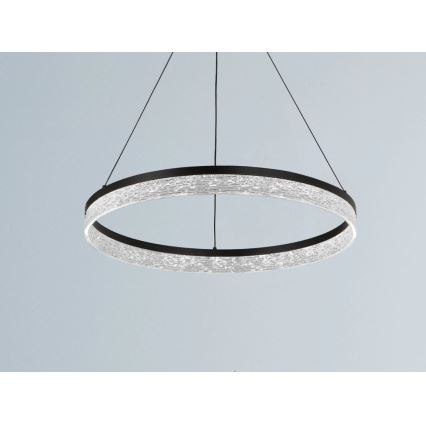 LED dimmable cable-suspended pendant ALIANZ LED/45W/230V 3000-6000K dia. 60 cm + remote control