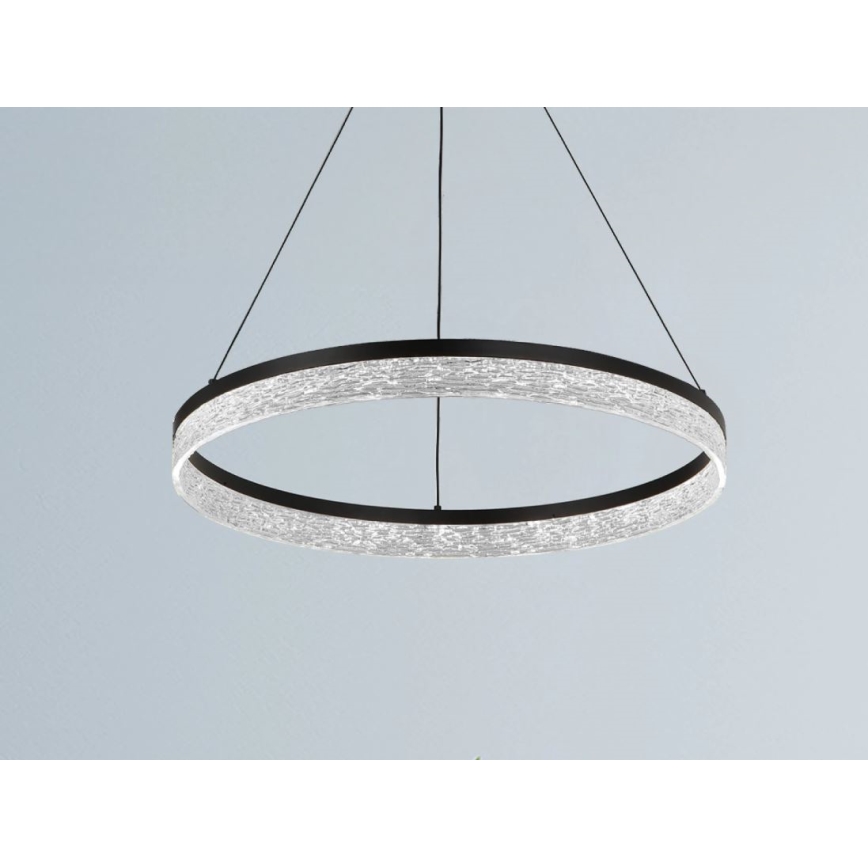 LED dimmable cable-suspended pendant ALIANZ LED/45W/230V 3000-6000K dia. 60 cm + remote control