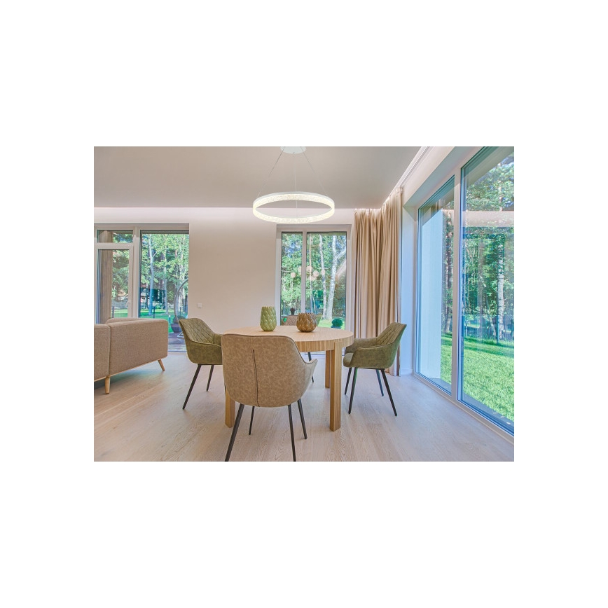 LED Dimmable Cable Pendant Light ALIANZ LED/45W/230V 3000-6000K Ø 60 cm + Remote Control