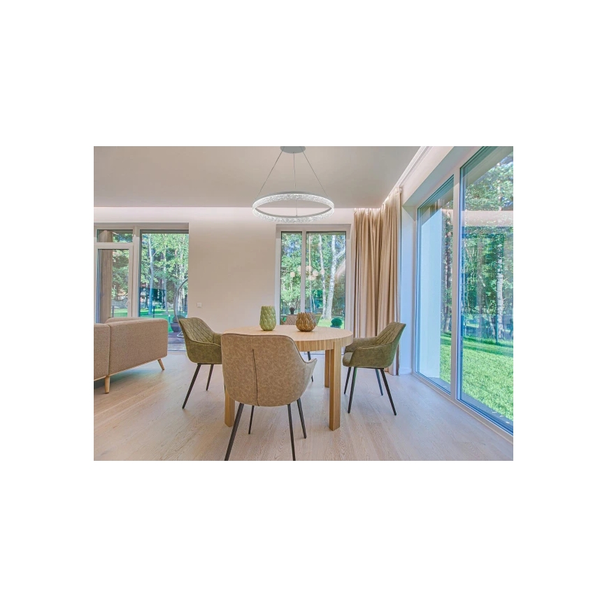 LED Dimmable Cable Pendant Light ALIANZ LED/45W/230V 3000-6000K Ø 60 cm + Remote Control