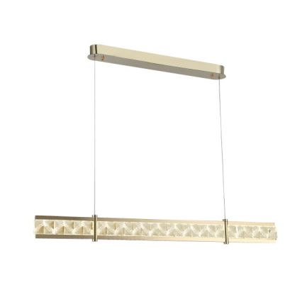 LED Dimmable Crystal Chandelier on Cable ENRIQUE LED/20W//230V 3000-6000K + Remote Control