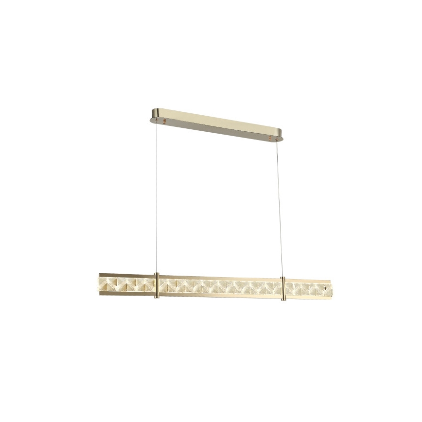 LED Dimmable Crystal Chandelier on Cable ENRIQUE LED/20W//230V 3000-6000K + Remote Control