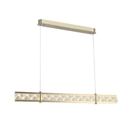 LED Dimmable Crystal Chandelier on Cable ENRIQUE LED/20W//230V 3000-6000K + Remote Control