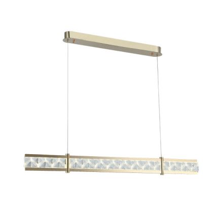 LED Dimmable Crystal Chandelier on Cable ENRIQUE LED/20W//230V 3000-6000K + Remote Control