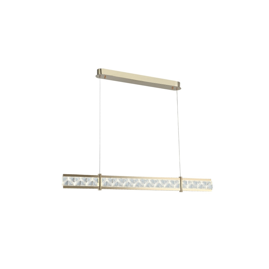 LED Dimmable Crystal Chandelier on Cable ENRIQUE LED/20W//230V 3000-6000K + Remote Control