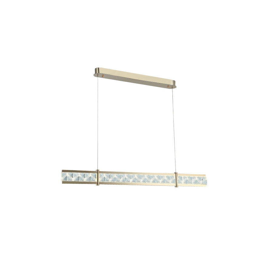 LED Dimmable Crystal Chandelier on Cable ENRIQUE LED/20W//230V 3000-6000K + Remote Control