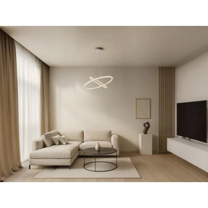 Dimmable LED cable pendant LED/150W/230V 3000-6500K + remote control