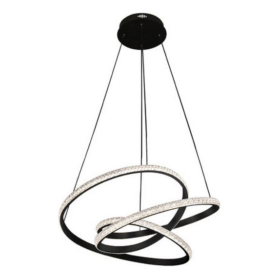 Dimmable LED Cable Pendant Light LED/90W/230V 3000-6500K Ø 47 cm + Remote Control