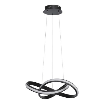 Dimmable LED Cable Pendant SALO LED/28W/230V 3000K, Black