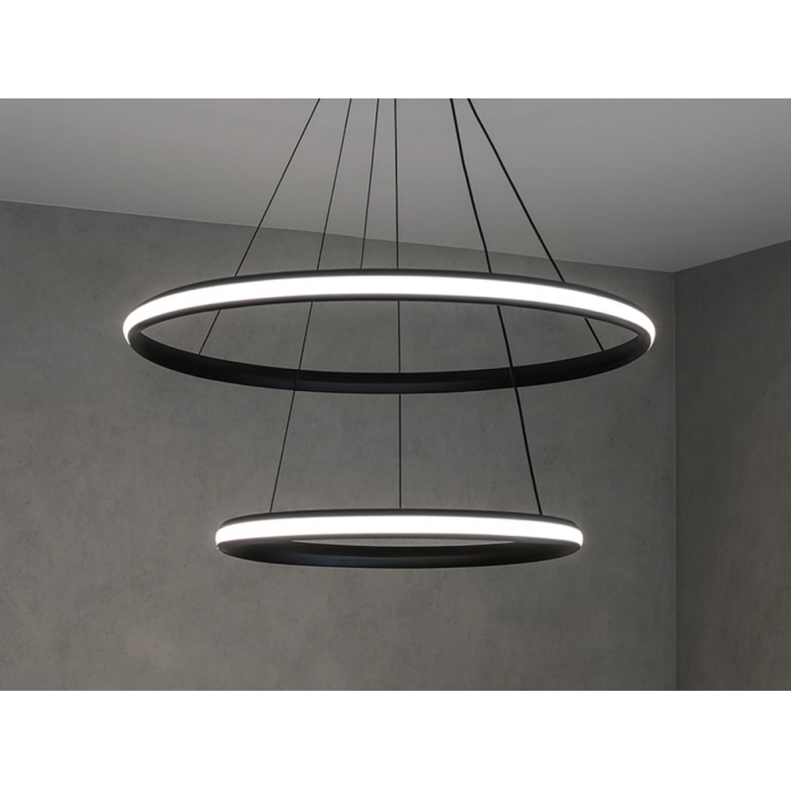 LED Dimmable Pendant Light on Cable LED/90W/230V 3000-6500K Ø 60 cm + Remote Control