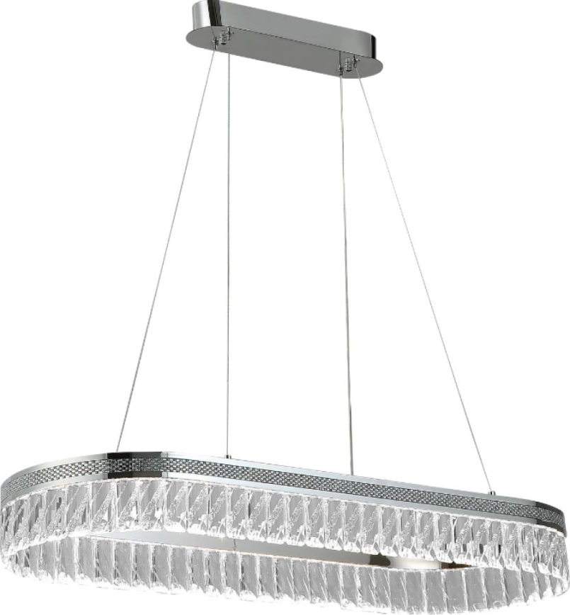 Dimmable LED Cable-Suspended Crystal Chandelier THALIA LED/50W/230V 3000-6000K + Remote Control