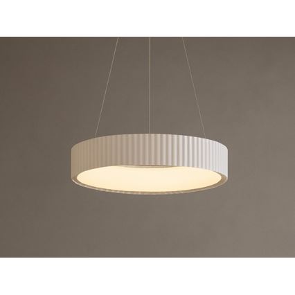 Dimmable LED cable-suspended pendant light LED/75W/230V 3000-6500K dia. 49 cm + remote control