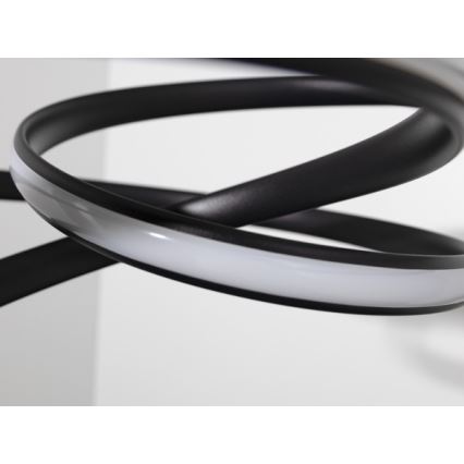 Dimmable LED cable-suspended pendant light LED/85W/230V 3000-6500K Ø 49 cm + remote control