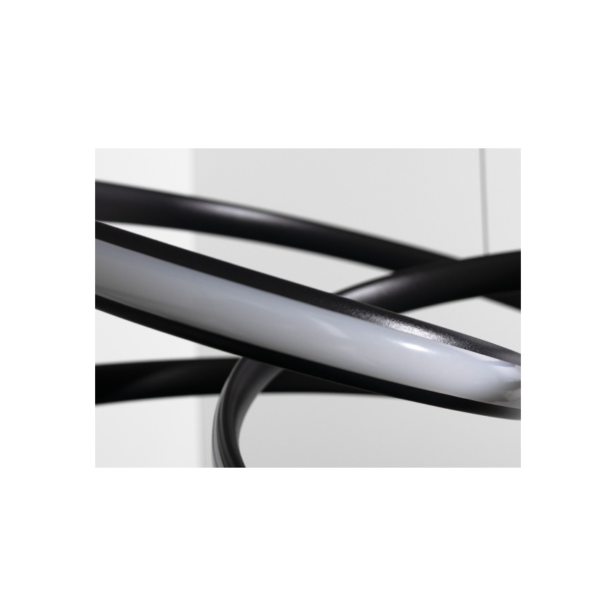 Dimmable LED cable-suspended pendant light LED/85W/230V 3000-6500K Ø 49 cm + remote control