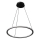 Dimmable LED cable-suspended pendant light, 90 W / 230 V, 3000–6500 K, Ø 60 cm + remote control